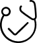 Icon of stethoscope.